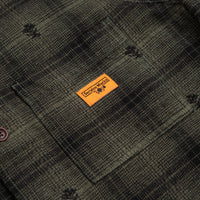 Service Works Thistle Plaid FOH Jacket in Olive thumbnail