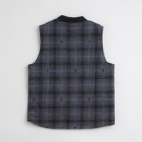 Service Works Thistle Plaid Work Vest - Black thumbnail