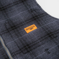 Service Works Thistle Plaid Work Vest - Black thumbnail