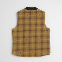 Service Works Thistle Plaid Work Vest - Ochre thumbnail
