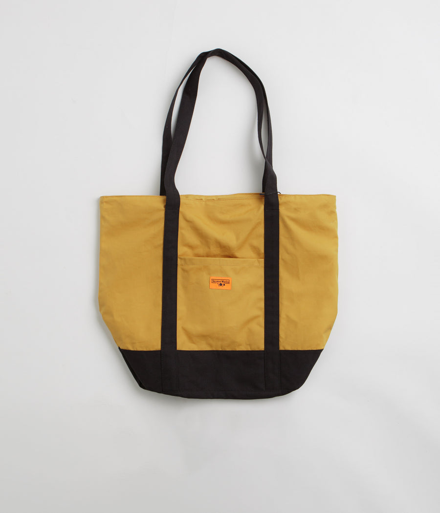 Service Works Tote Bag in Ochre