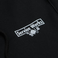 Service Works Trademark Hoodie - Black thumbnail