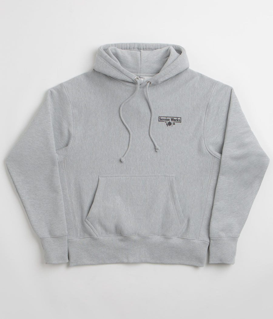 Service Works Trademark Hoodie - Heather Grey