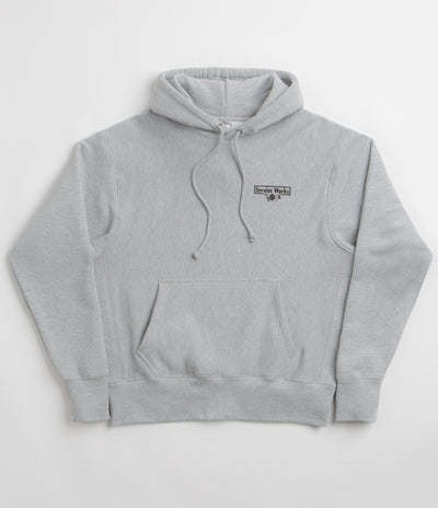 Service Works Trademark Hoodie - Heather Grey