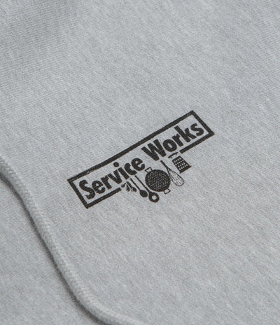 Service Works Trademark Hoodie - Heather Grey