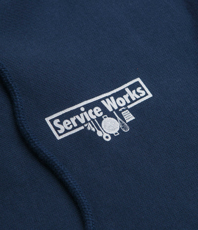 Service Works Trademark Hoodie - Navy