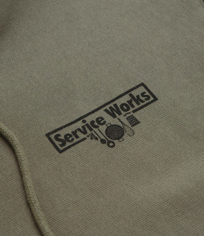 Service Works Trademark Hoodie - Olive