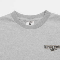 Service Works Trademark T-Shirt - Heather Grey / Black thumbnail