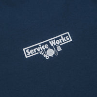 Service Works Trademark T-Shirt - Navy / White thumbnail