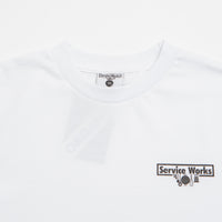 Service Works Trademark T-Shirt - White / Black thumbnail