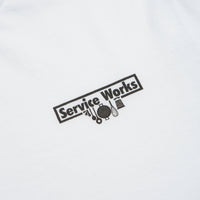 Service Works Trademark T-Shirt - White / Black thumbnail