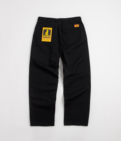 Service Works Twill Part Timer Pants - Black