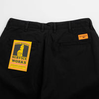 Service Works Twill Part Timer Pants - Black thumbnail