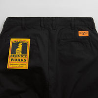 Service Works Twill Part Timer Pants - Black thumbnail