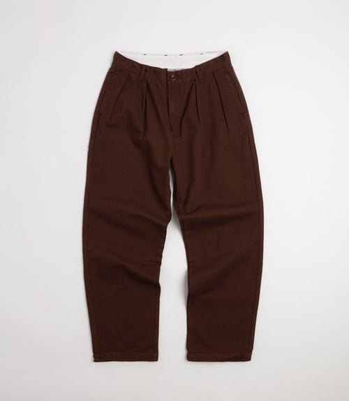 Service Works Twill Part Timer Pants - Brown