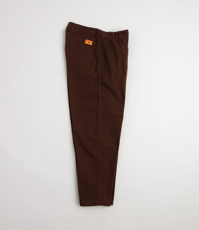 Service Works Twill Part Timer Pants - Brown