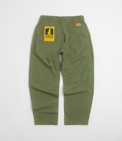 Service Works Twill Part Timer Pants - Olive
