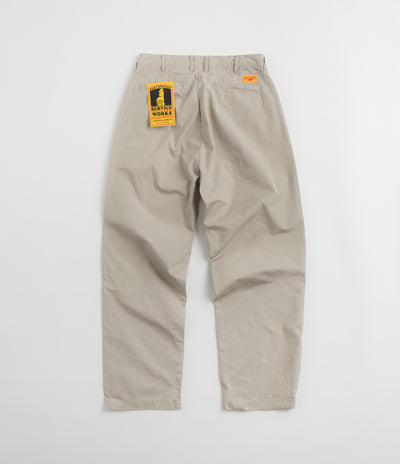 Service Works Twill Part Timer Pants in Stone