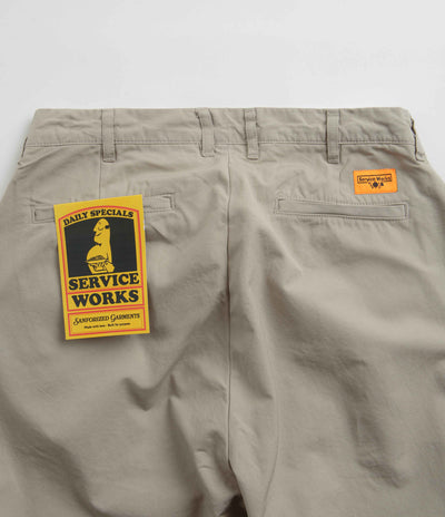 Service Works Twill Part Timer Pants in Stone