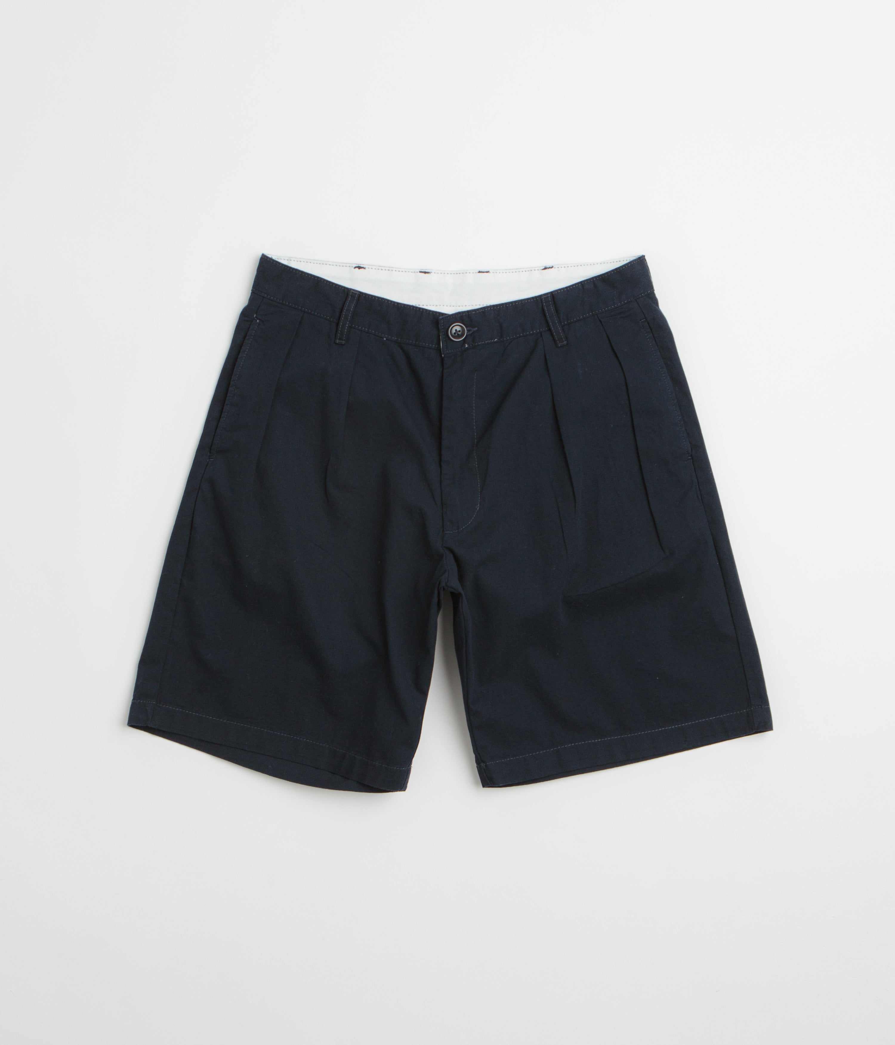 Service Works Twill Part Timer Shorts - Dark Navy