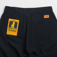 Service Works Twill Part Timer Shorts in Dark Navy thumbnail