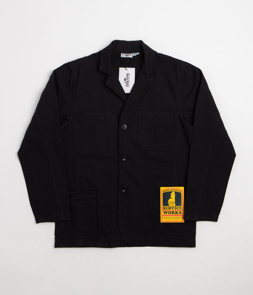Service Works Twill Server Suit Jacket - Black
