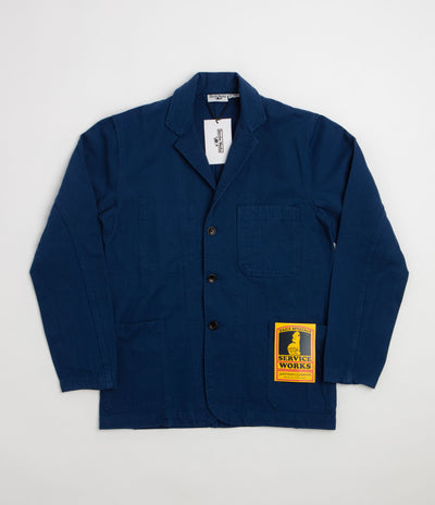 Service Works Twill Server Suit Jacket - Blue