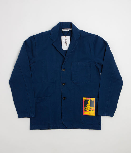 Service Works Twill Server Suit Jacket - Blue