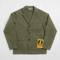 Service Works Twill Server Suit Jacket - Olive thumbnail