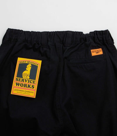 Service Works Twill Waiter Pants - Black