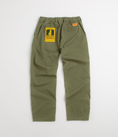 Service Works Twill Waiter Pants - Olive