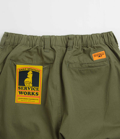 Service Works Twill Waiter Pants - Olive
