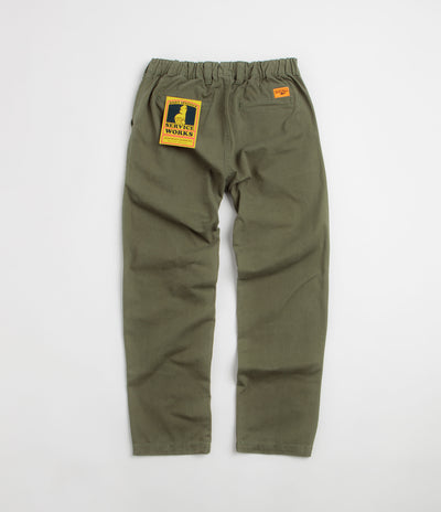 Service Works Twill Waiter Pants - Olive / Green