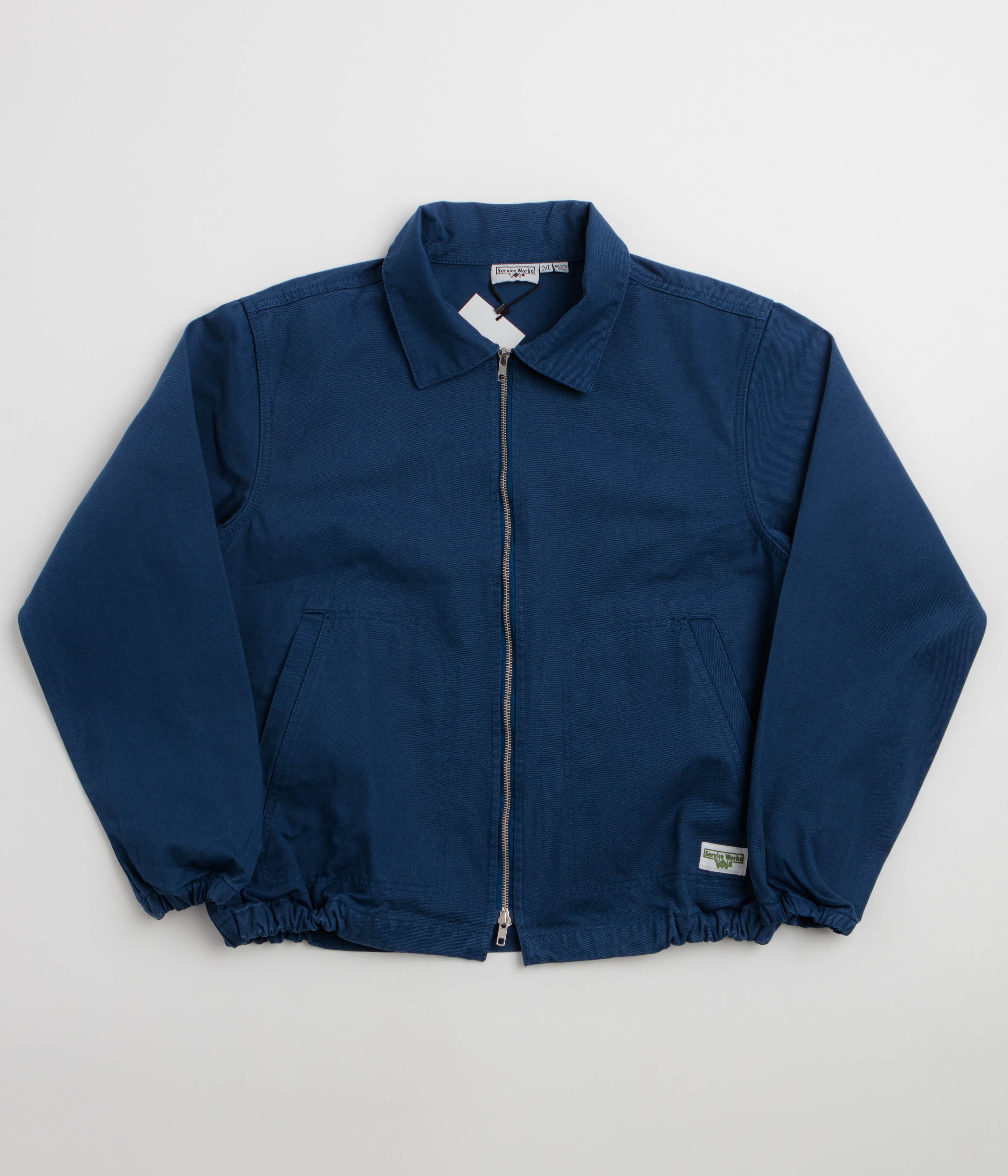 Service Works Twill Work Jacket - Blue