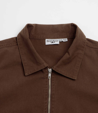 Service Works Twill Work Jacket - Brown