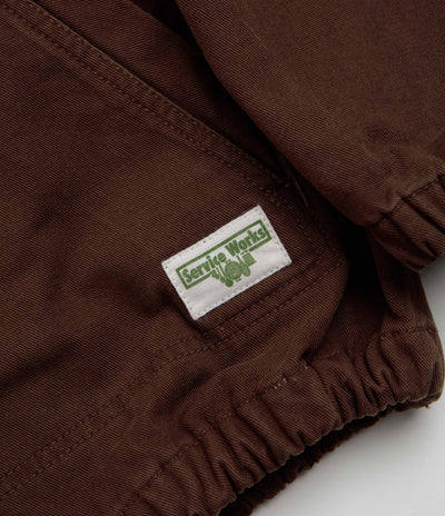 Service Works Twill Work Jacket - Brown