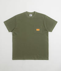 Service Works Waffle Pocket T-Shirt in Olive