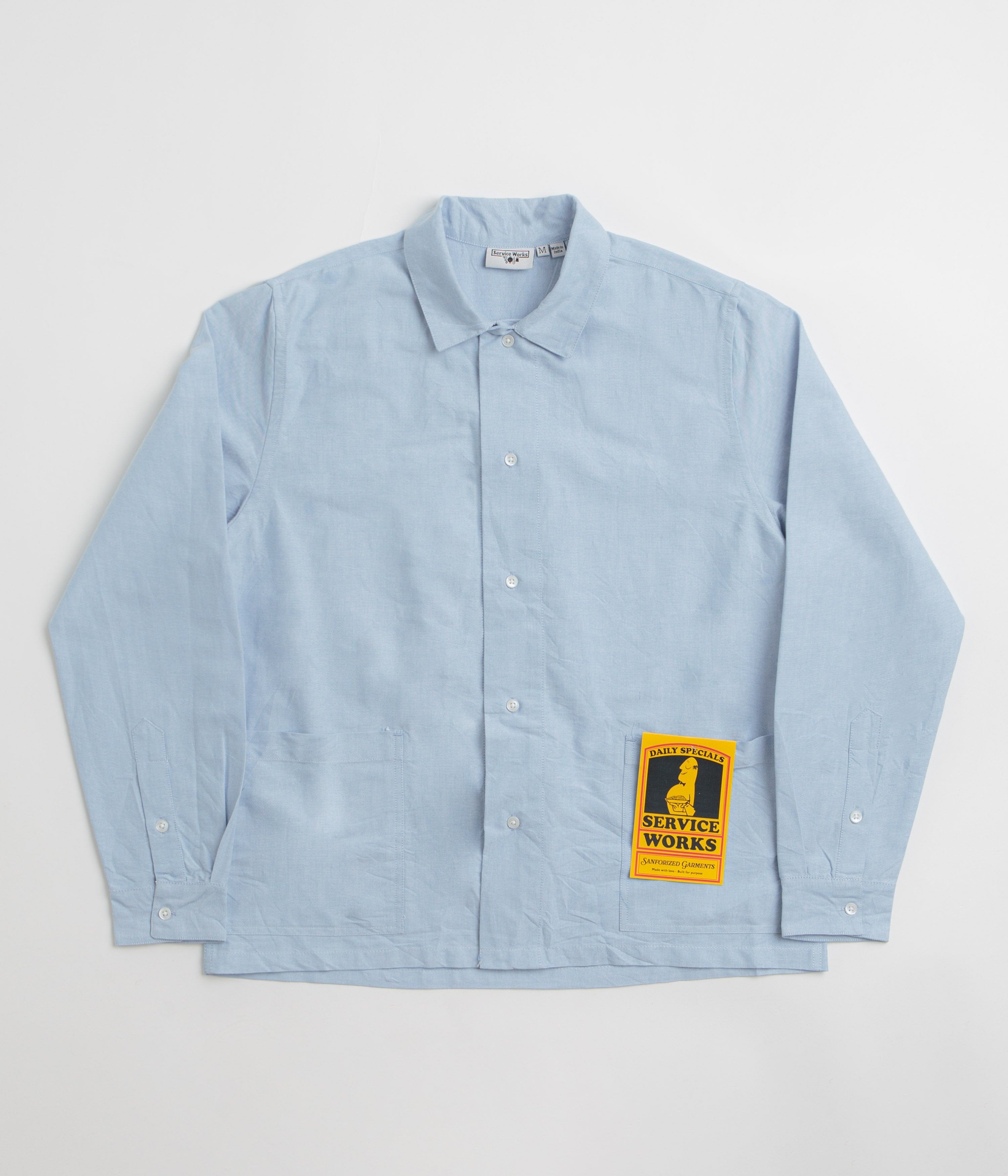 Service Works Waiter Shirt in Oxford Blue