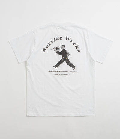 Service Works Waiter T-Shirt in White