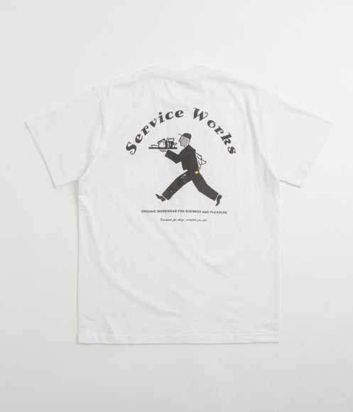 Service Works Waiter T-Shirt - White