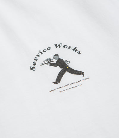 Service Works Waiter T-Shirt in White