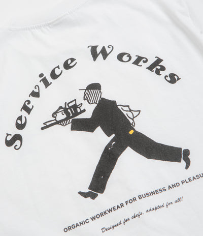 Service Works Waiter T-Shirt in White
