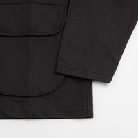 Service Works Waxed Barn Coat - Black thumbnail