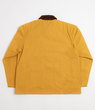 Service Works Waxed Barn Coat - Ochre