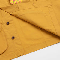 Service Works Waxed Barn Coat - Ochre thumbnail