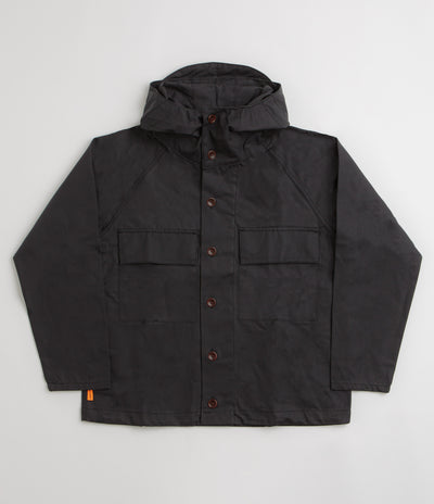 Service Works Waxed Cotton Allotment Parka - Black