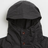 Service Works Waxed Cotton Allotment Parka - Black thumbnail
