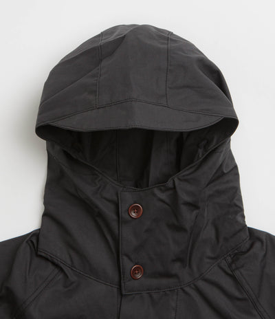 Service Works Waxed Cotton Allotment Parka - Black