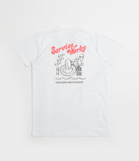 Service Works Work + Pleasure T-Shirt in White