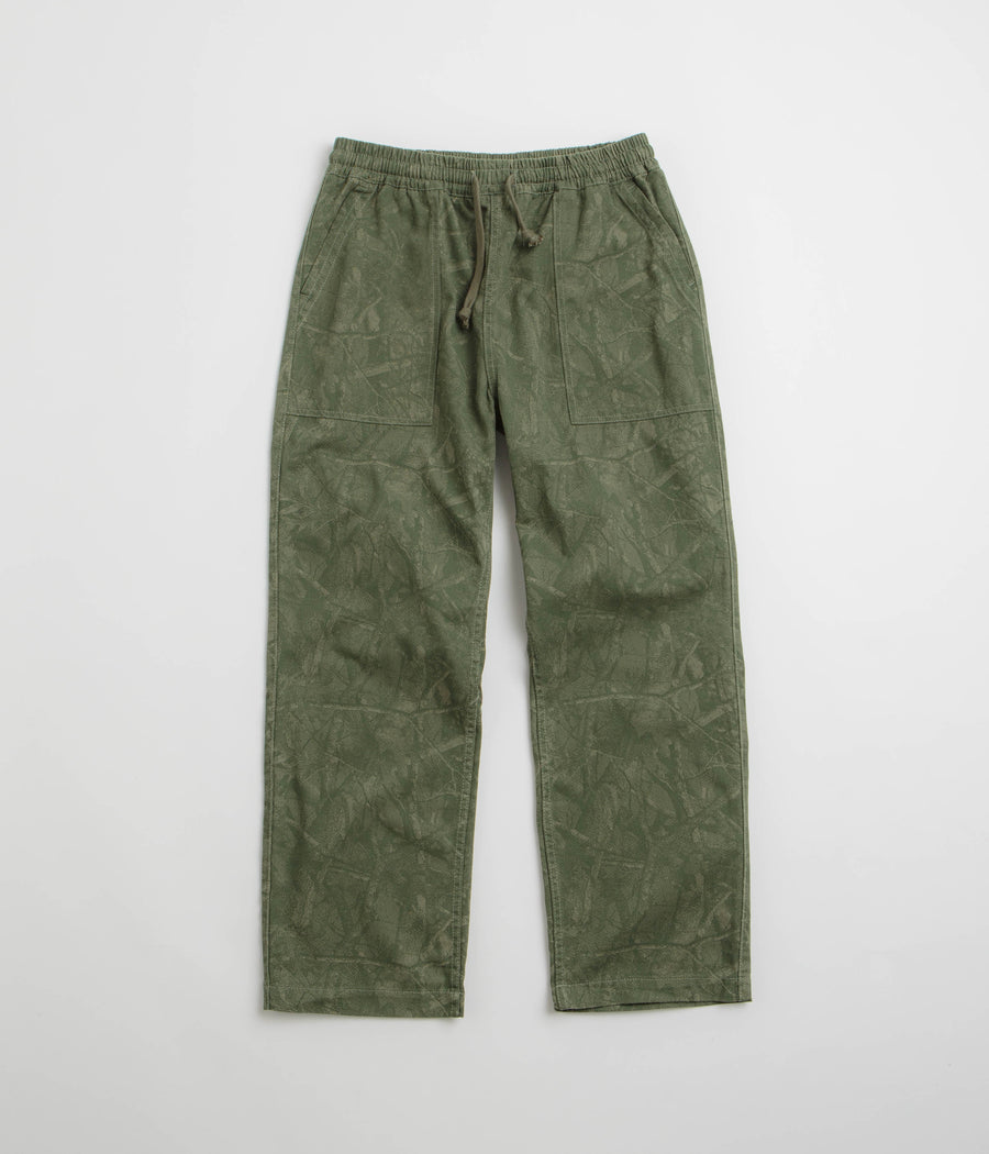 Service Works Xerox Camo Chef Pants in Olive